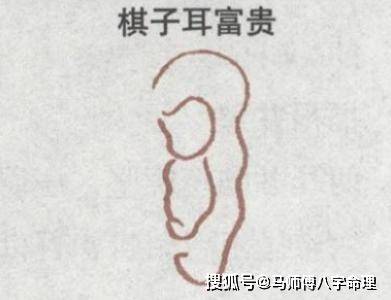 相面术认为,生有箭羽耳的人,虽然祖宗的财产很多,但他只图逍遥快活