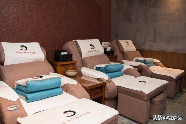 在大唐清远足道店内,等待也是一种极致享受_按摩