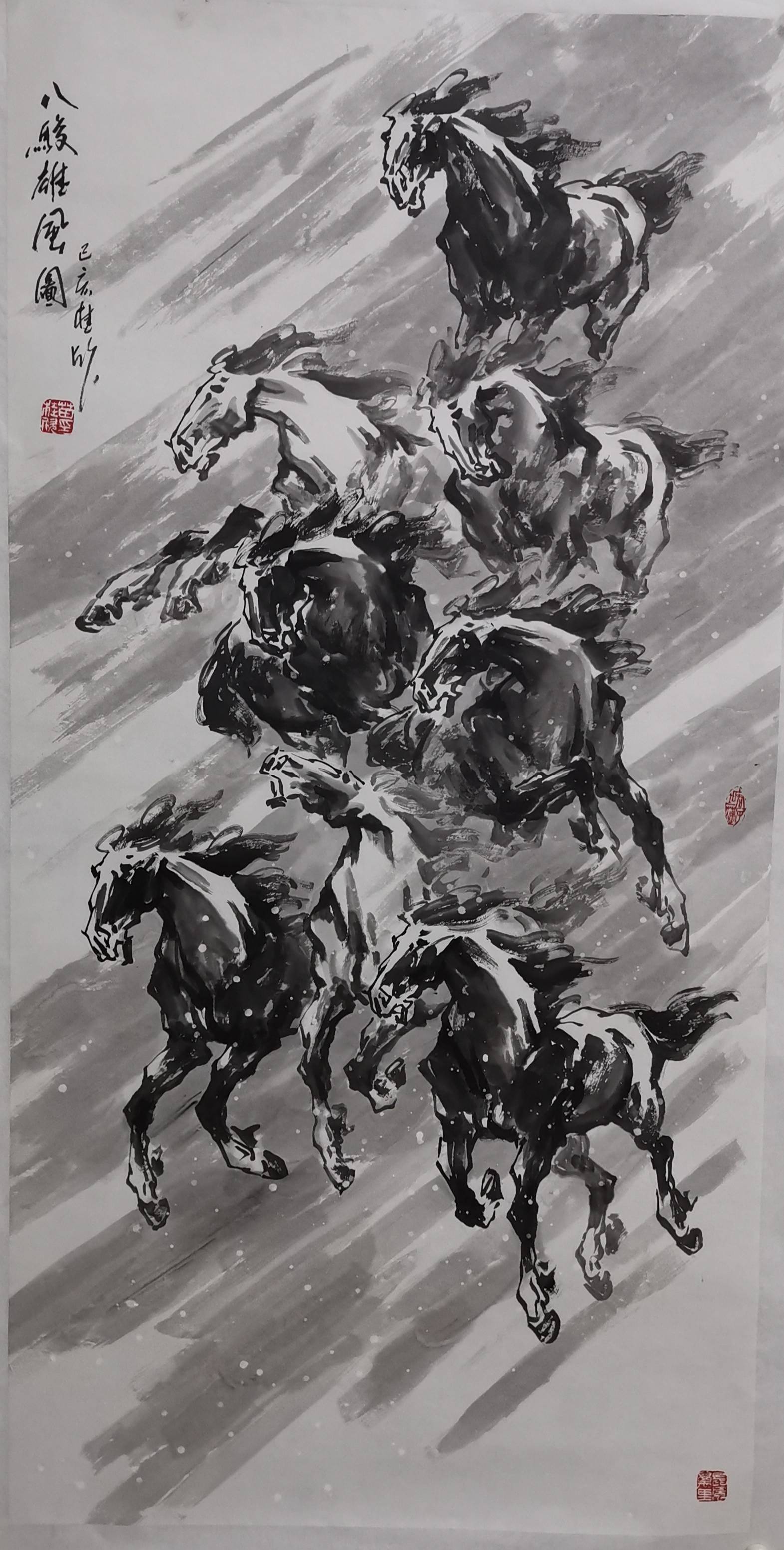 著名画家——苗桂欣作品欣赏│纵马飞扬,气宇轩昂