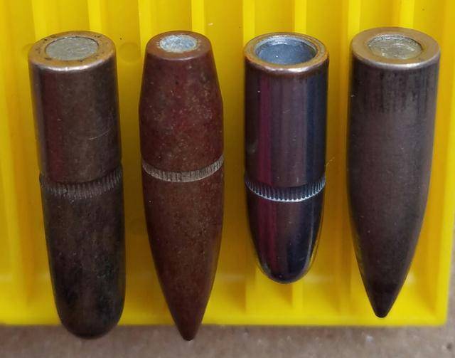 但这会子弹的弹头还都是圆的,这是传统的惯性使然,而圆头弹因为风阻和