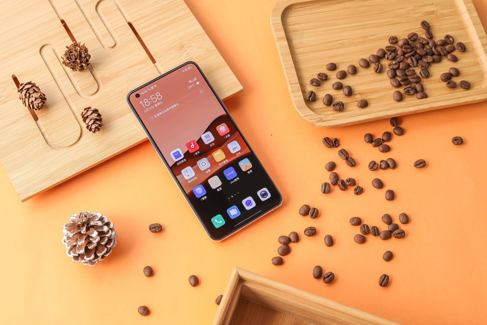 浅斟低酌,"醺"风解愠,vivo x50浅醺配色图赏_手机搜狐网