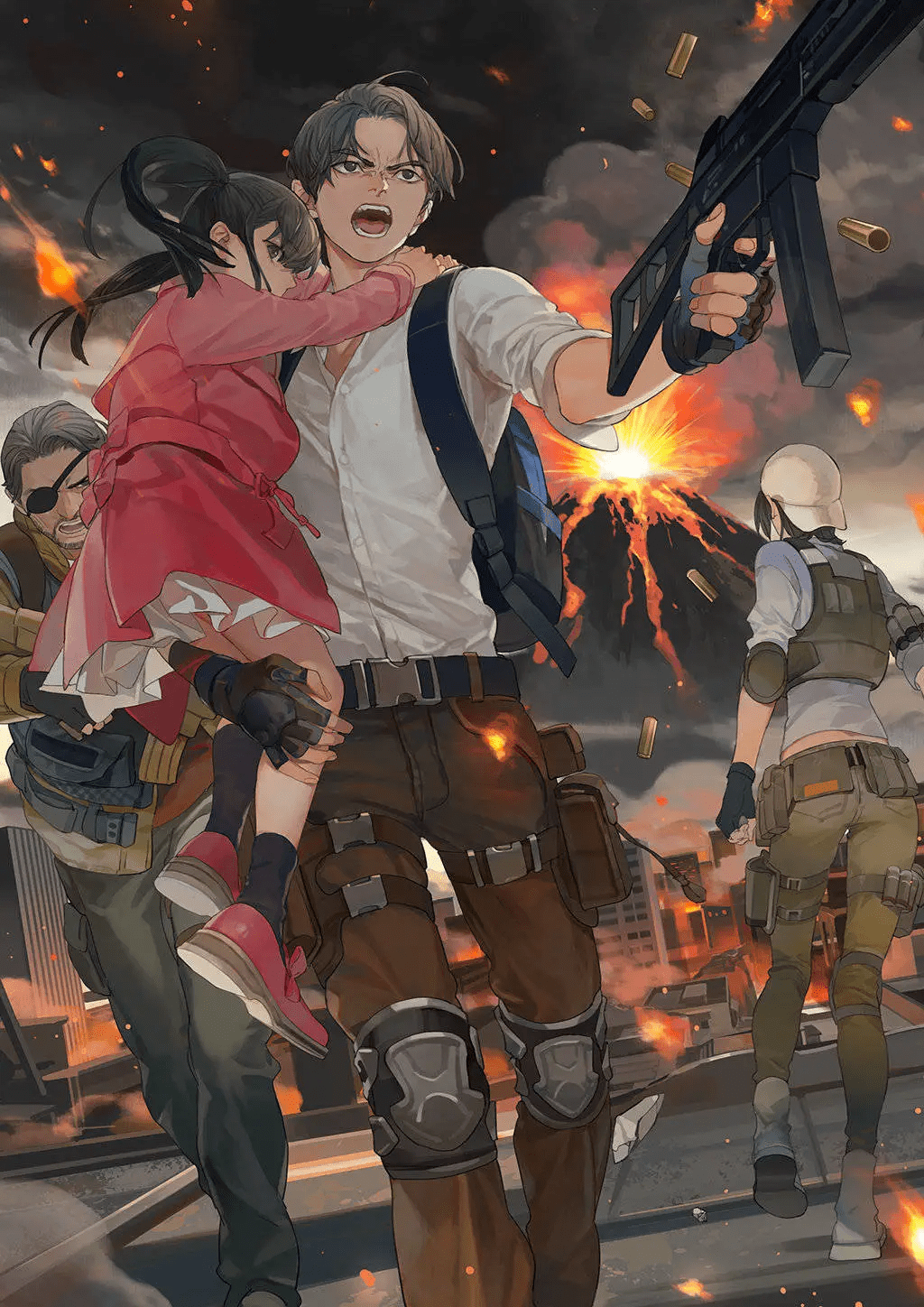 明日之后漫画:"拉住我的手",亚瑟与小女孩的感人一幕!