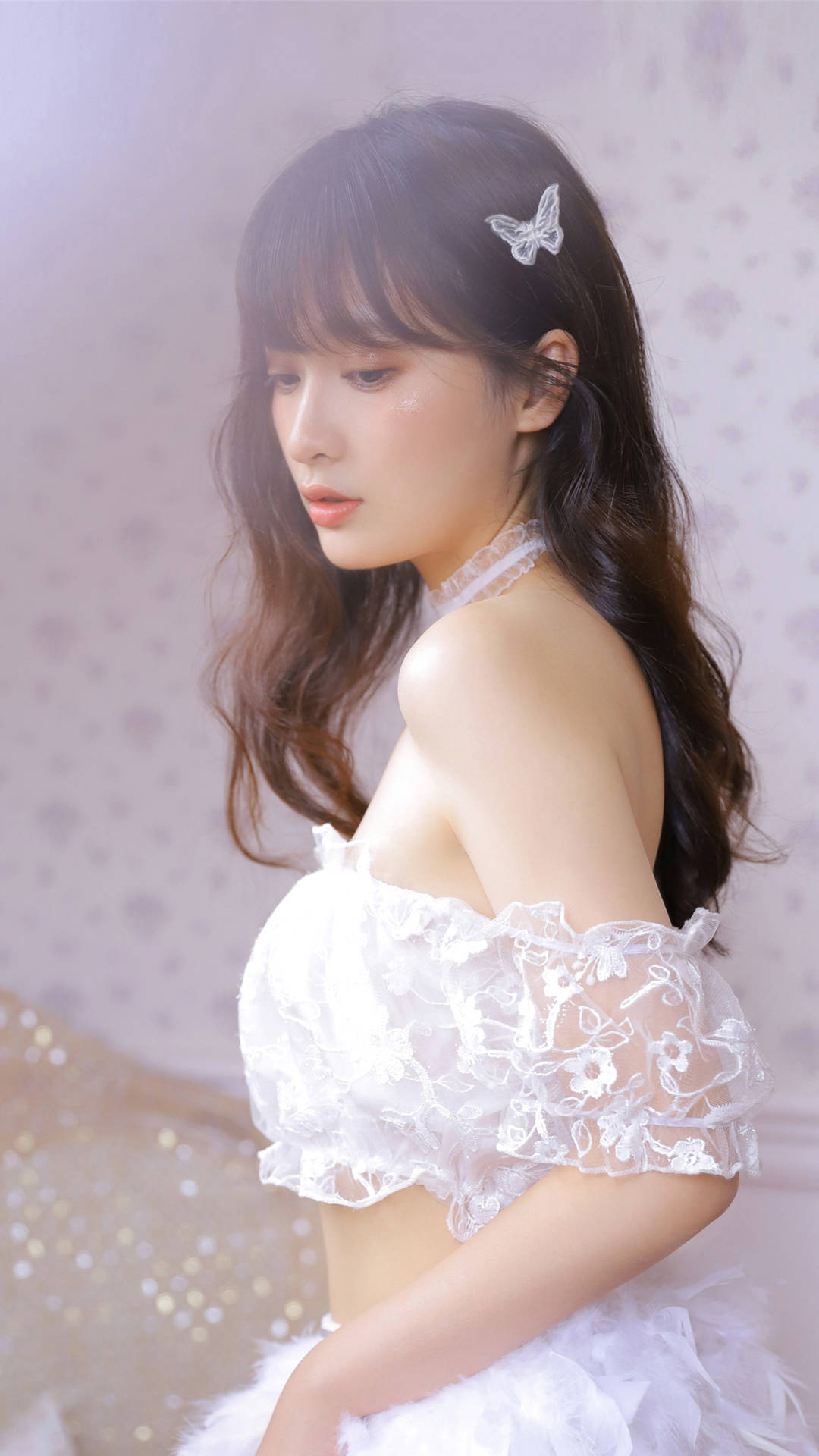 灵动性感美女手机壁纸