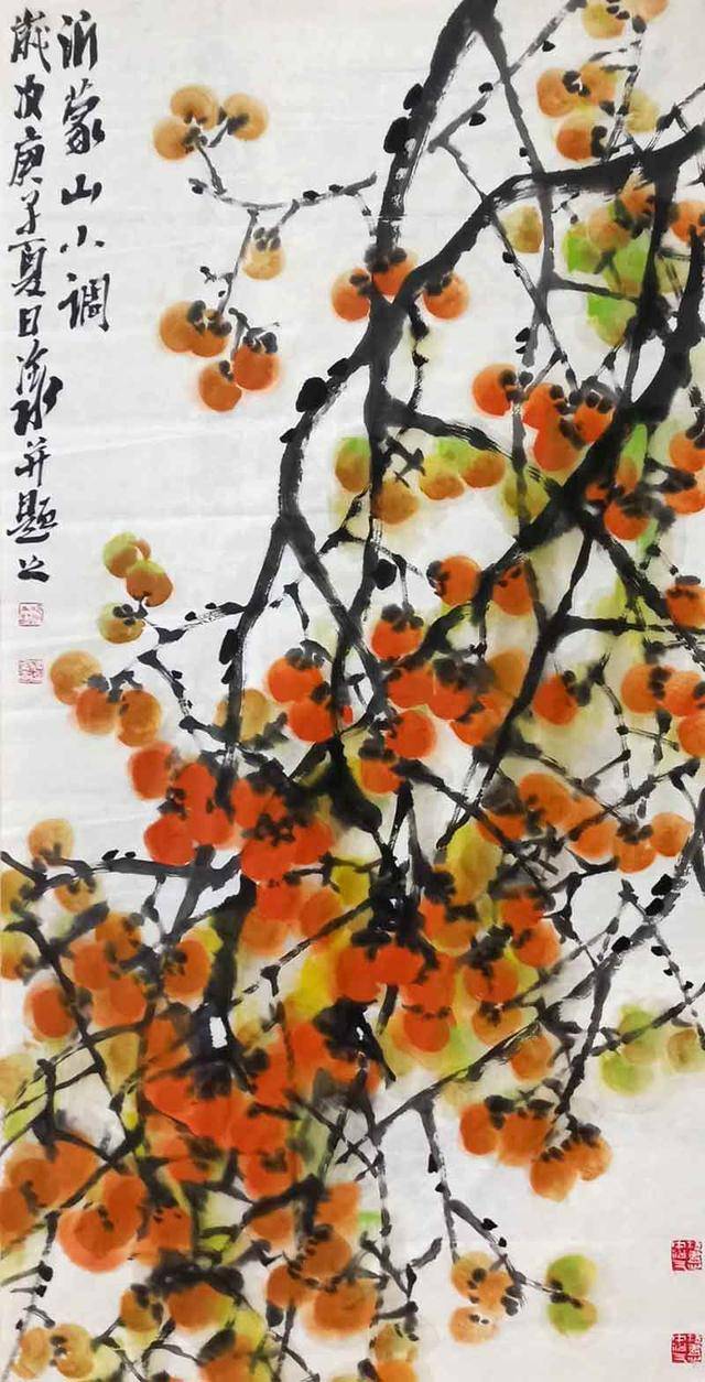 写意花鸟 形神俱备——著名画家冷冰作品欣赏_北京