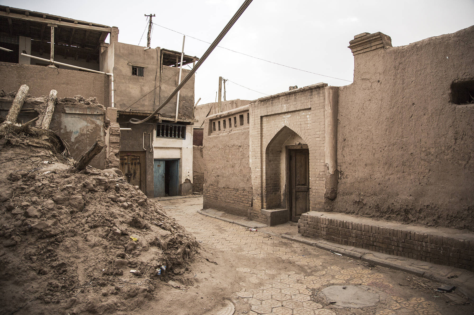 新疆的居民建筑特色图片