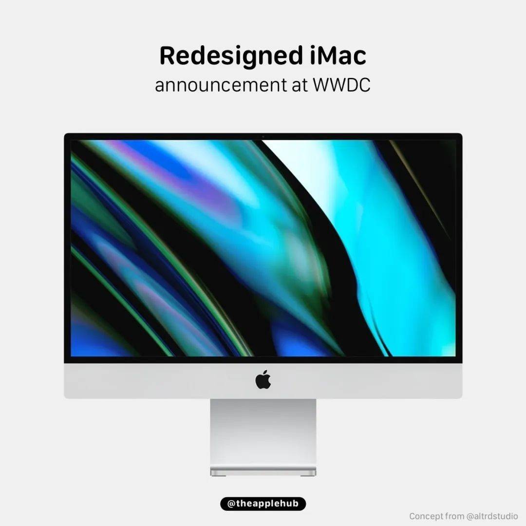 imac 27英寸发布在即!全新设计理念:超窄边框 性能提升!