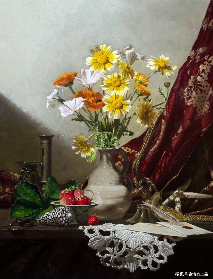 日本画家,鸟越一穂,油画作品欣赏