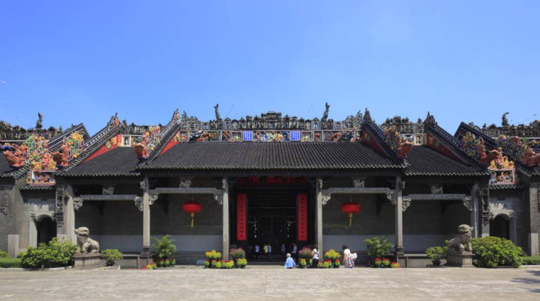 广东广州陈家祠,羊城八景之一,古祠留芳