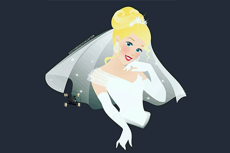 迪士尼公主的嫁衣是怎样白色婚纱很常见花木兰有点吓人