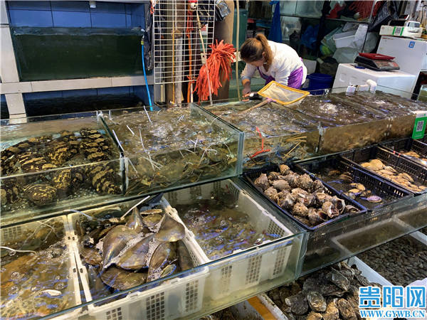 望海寨海鲜市场图片