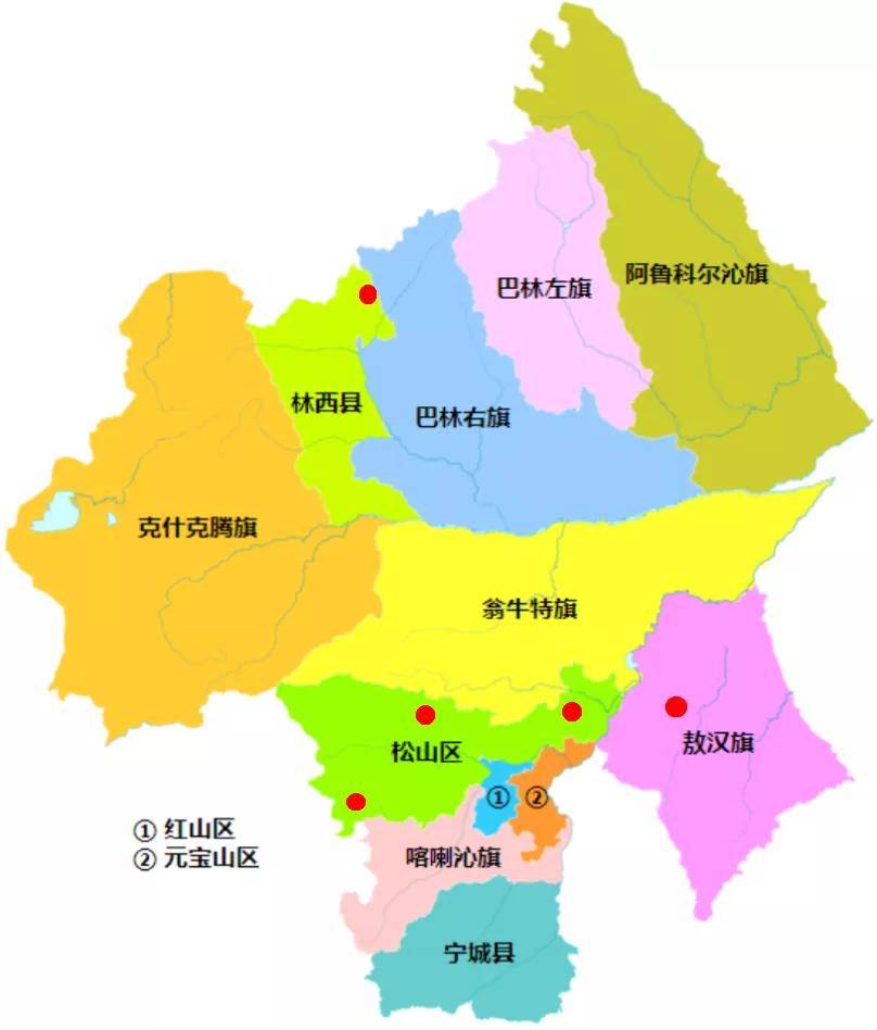 赤峰市地理位置图片