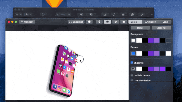 gif 图片)设定模型的动画特效(旋转,移动等等)设定模型的静态外形选择