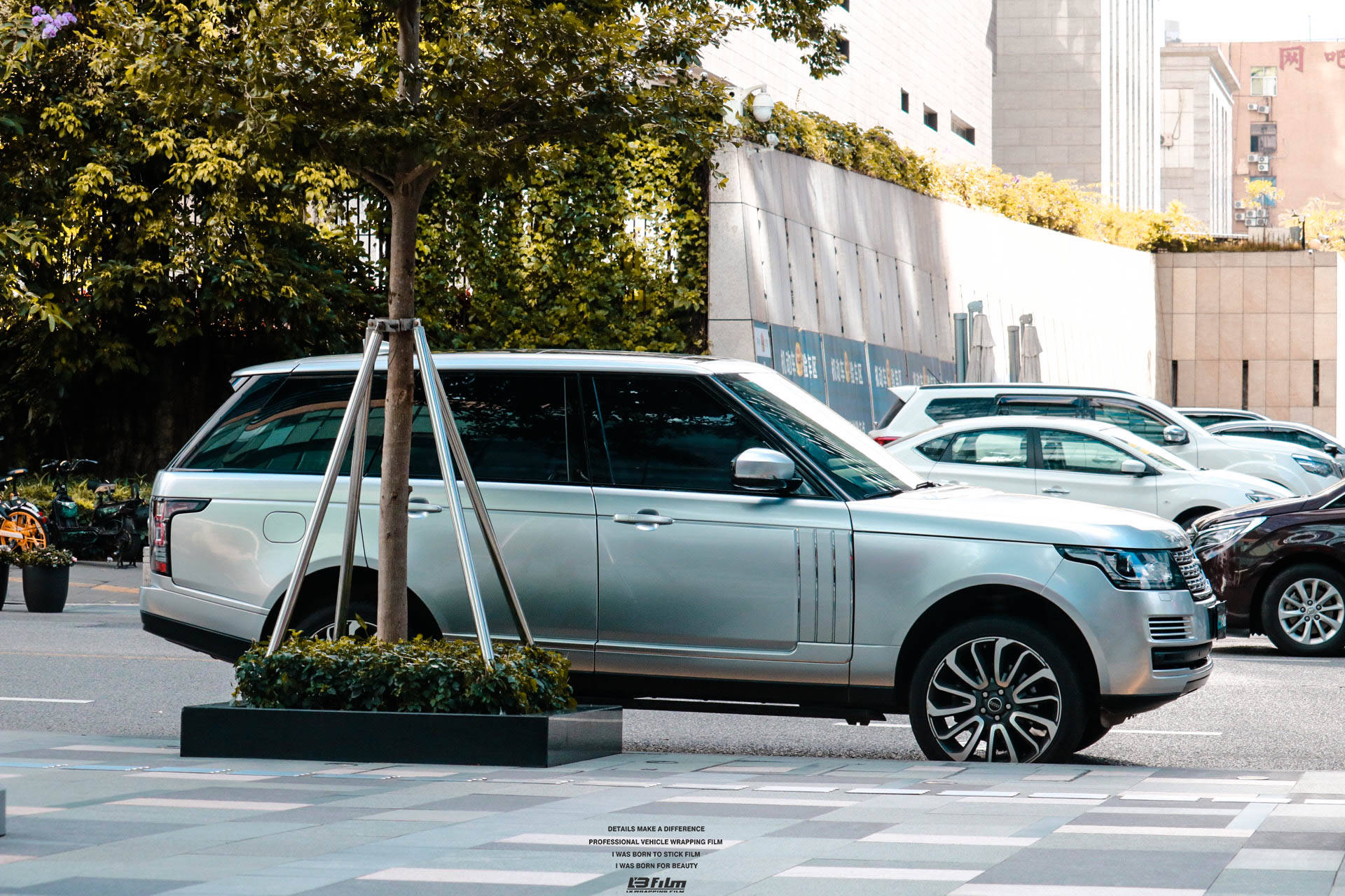 霸气路虎lbfilm太空银