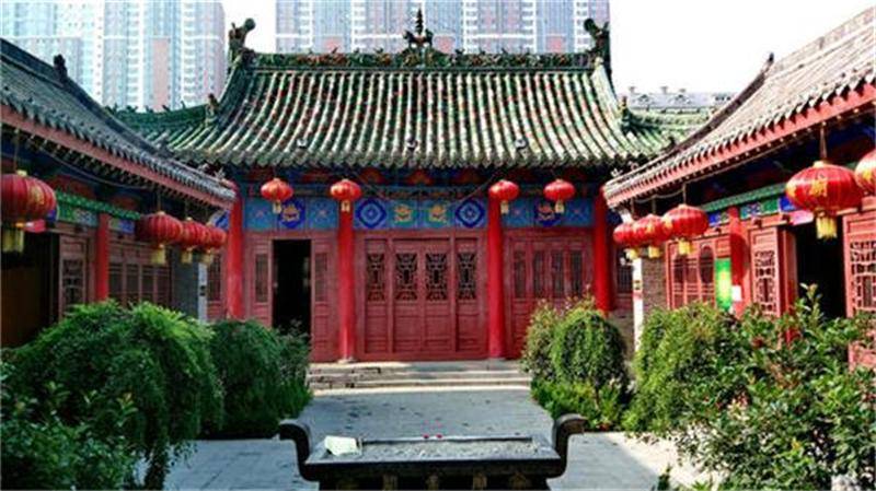 河南新乡:游关帝庙文化商业街,品三国忠义文化_建筑