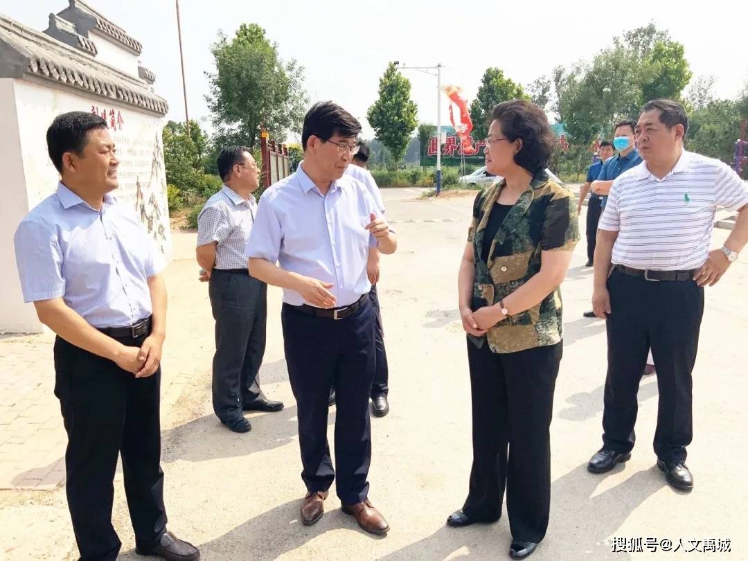 吳翠雲到德州禹城,夏津調研