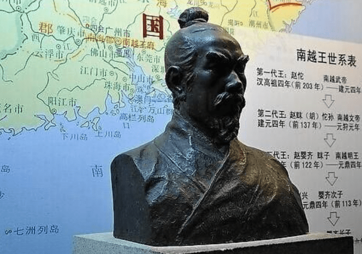 此后,秦始皇没有让任嚣和赵佗重返朝鲜.