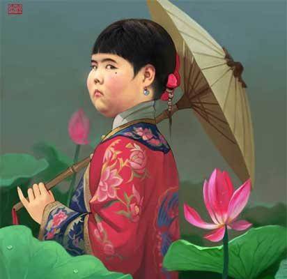 原创网络恶搞第一人"网络小胖"近照曝光,头发稀疏略显油腻