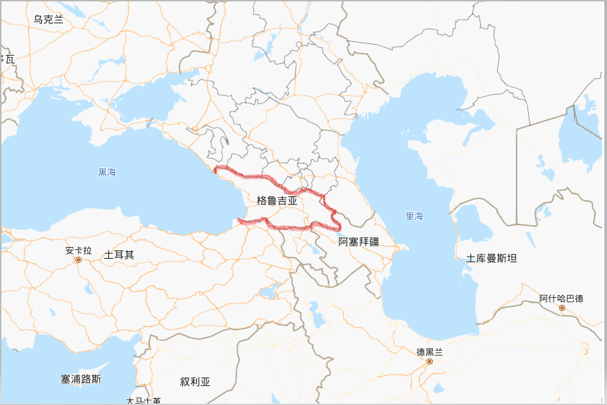 地理位置:格鲁吉亚位于高加索地区的黑海沿岸,北邻俄罗斯,南部与