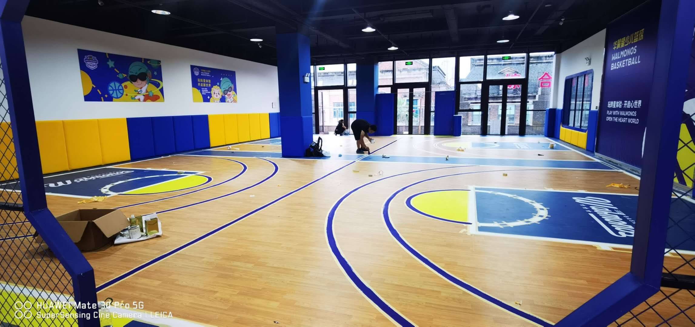实拍比效果图更好看少儿篮球俱乐部,你见过吗?
