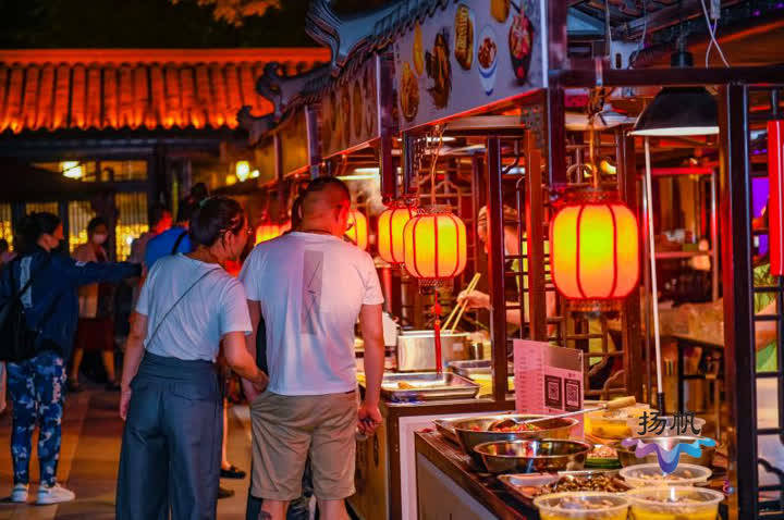 端午假期主要景区活动多,瘦西湖夜市活动每晚都有!