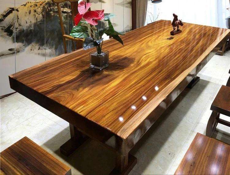 如何选购实木大板茶桌?后期该如何保养?