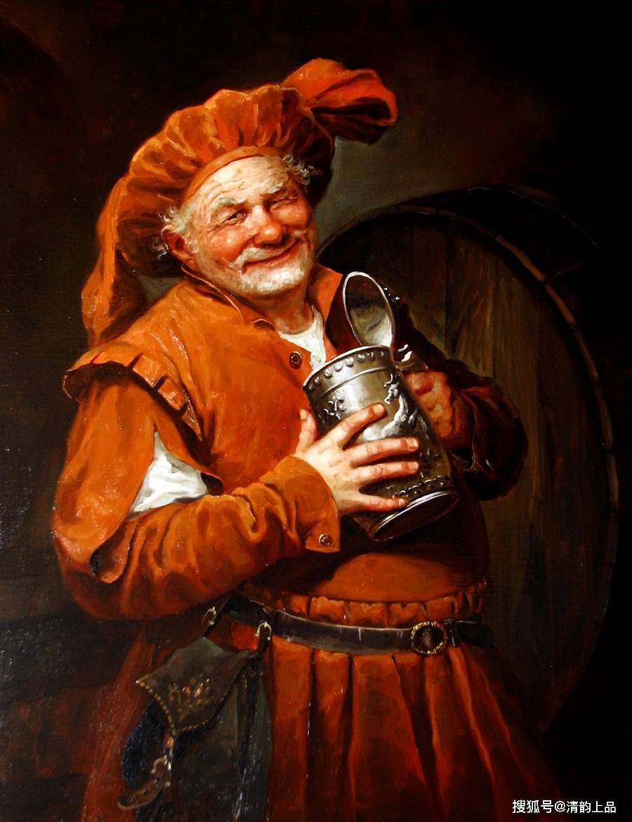 俄罗斯艺术家,安德烈·希什金,传神的风俗油画