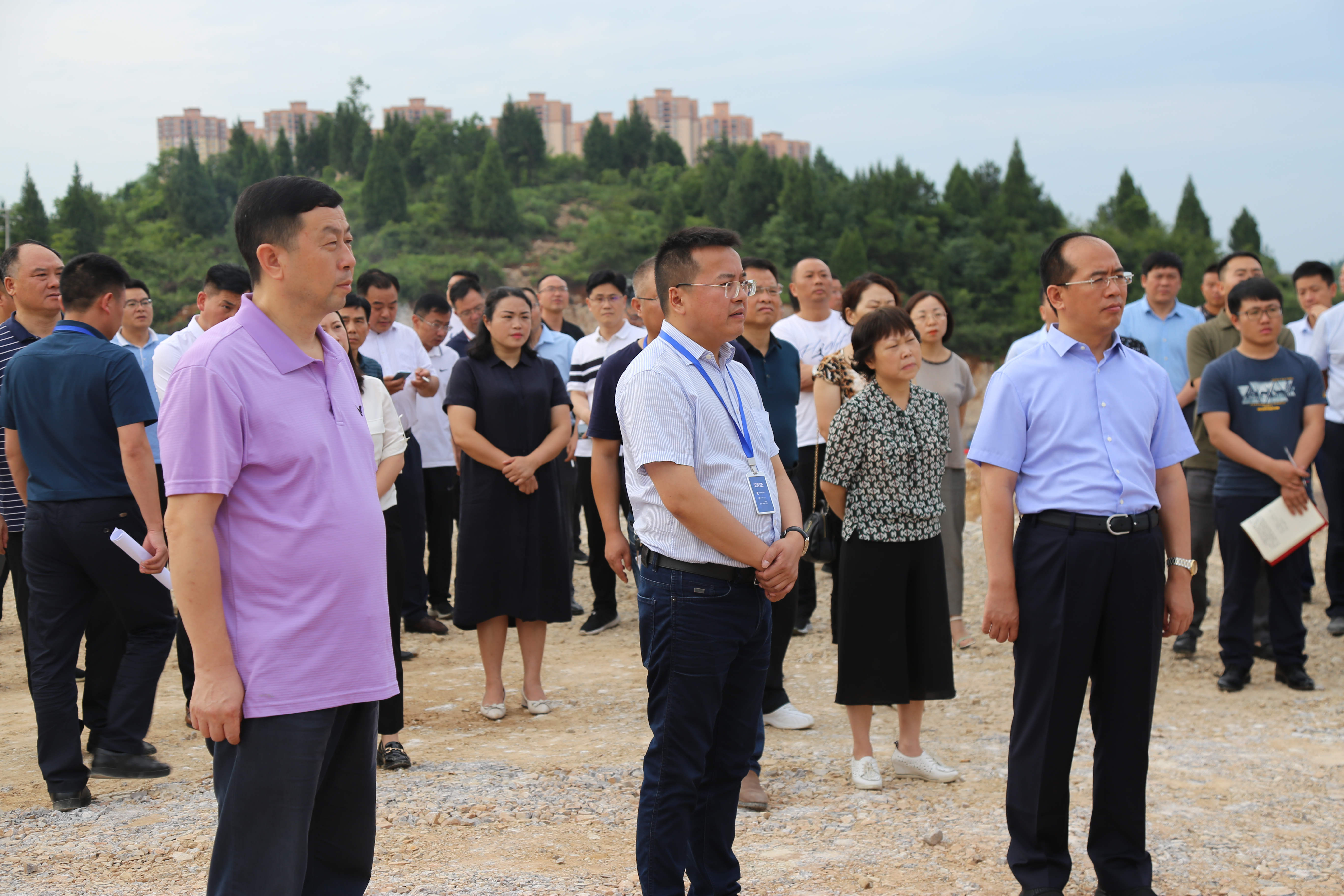 市人大副主任,万山区委书记田玉军率团观摩丹都教育文化公园