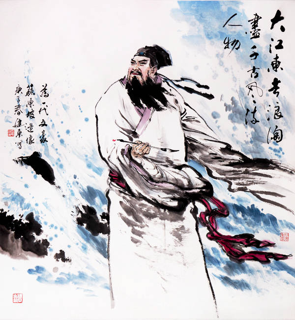 承继中国传统文脉和笔墨精神孙建东古典人物作品欣赏