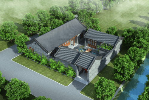 为什么现在的四合院会越来越小?---小院子设计案例分享_厢房