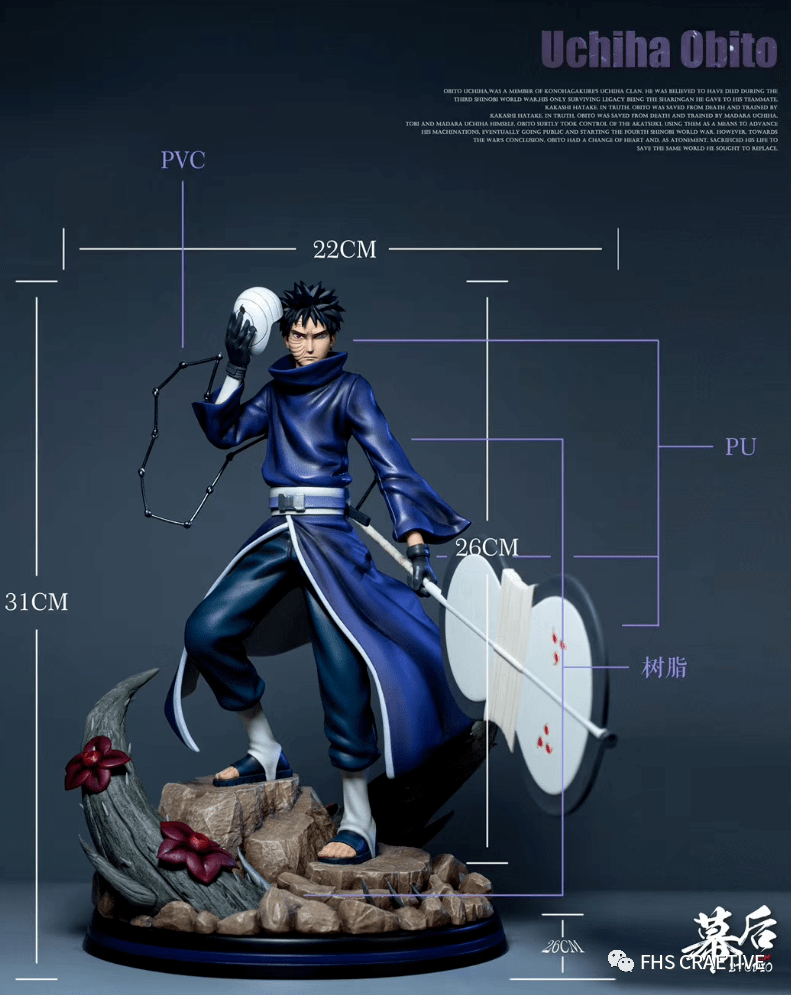 模玩图鉴*火影忍者*宇智波带土_阿飞