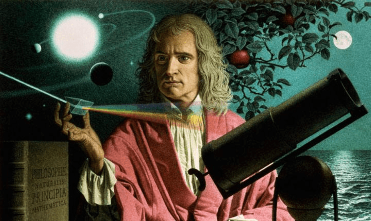 牛顿的研究成果图片