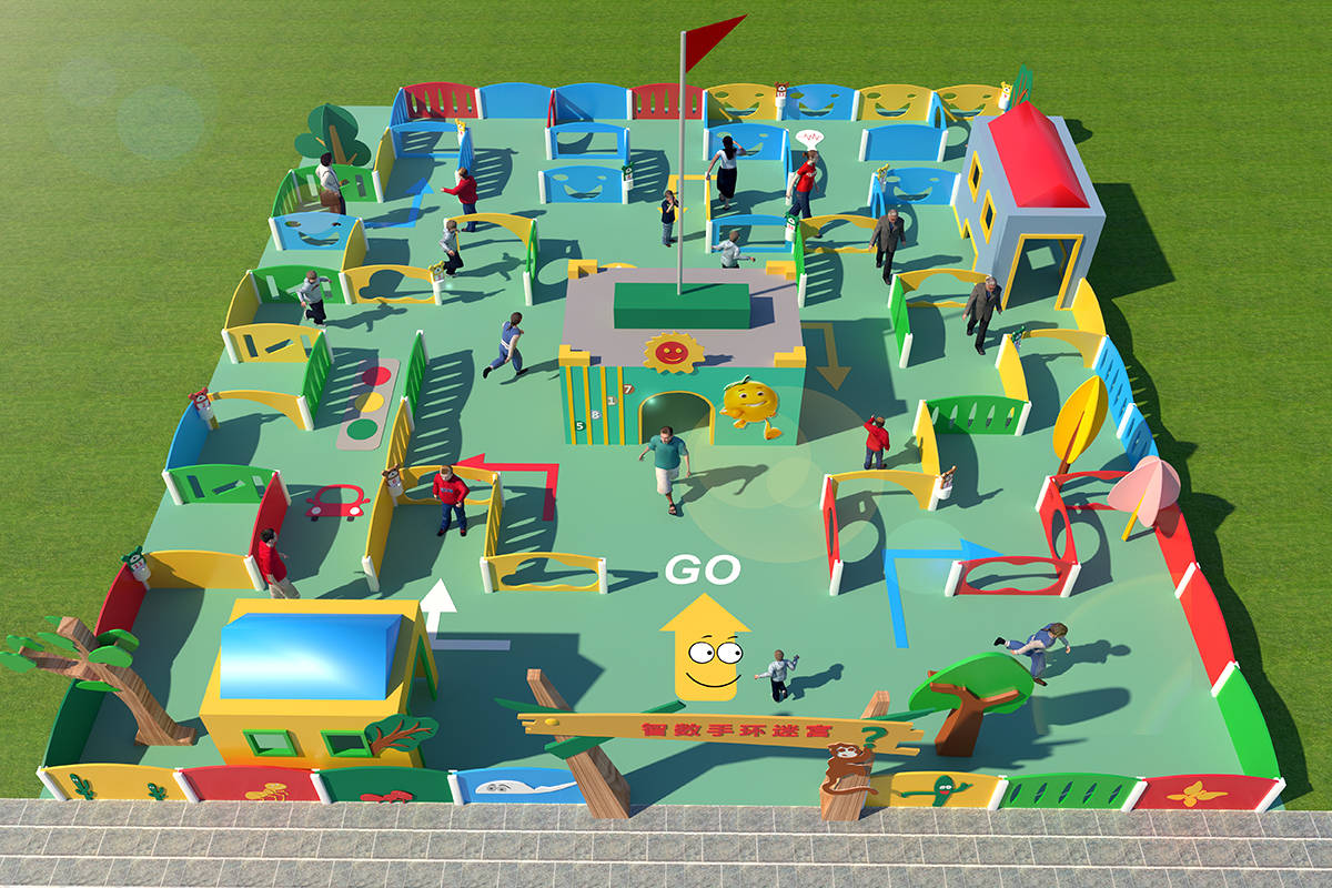 智跑迷宫欢乐多,孩子们还能越玩越聪明!