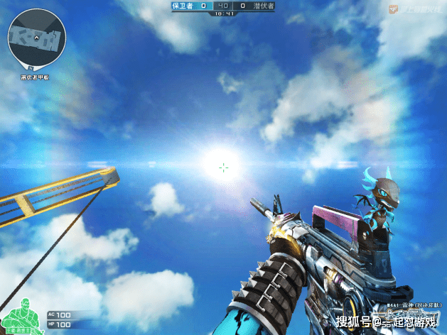 cf先遣服抢先看雷神全新皮肤m4a1雷神白鲨皮肤震撼来袭