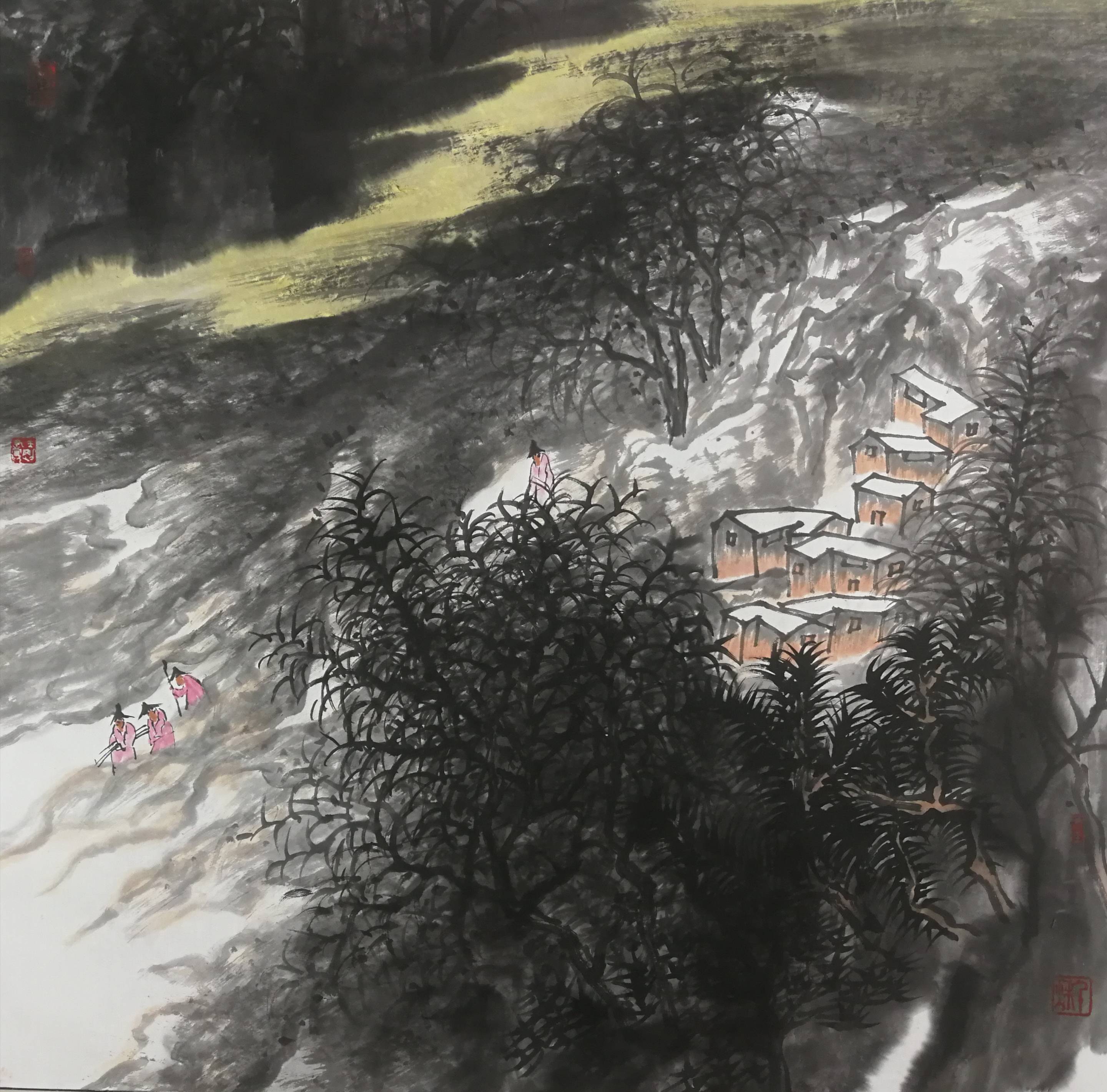 2020 众妙之门 | 祝夫刚作品鉴赏_山水画