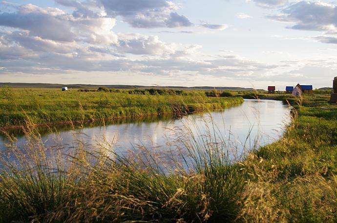 蒙古族母亲河克鲁伦河