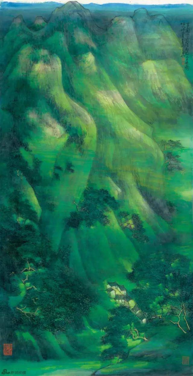 海派泰斗艺术家陈佩秋先生仙逝_山水