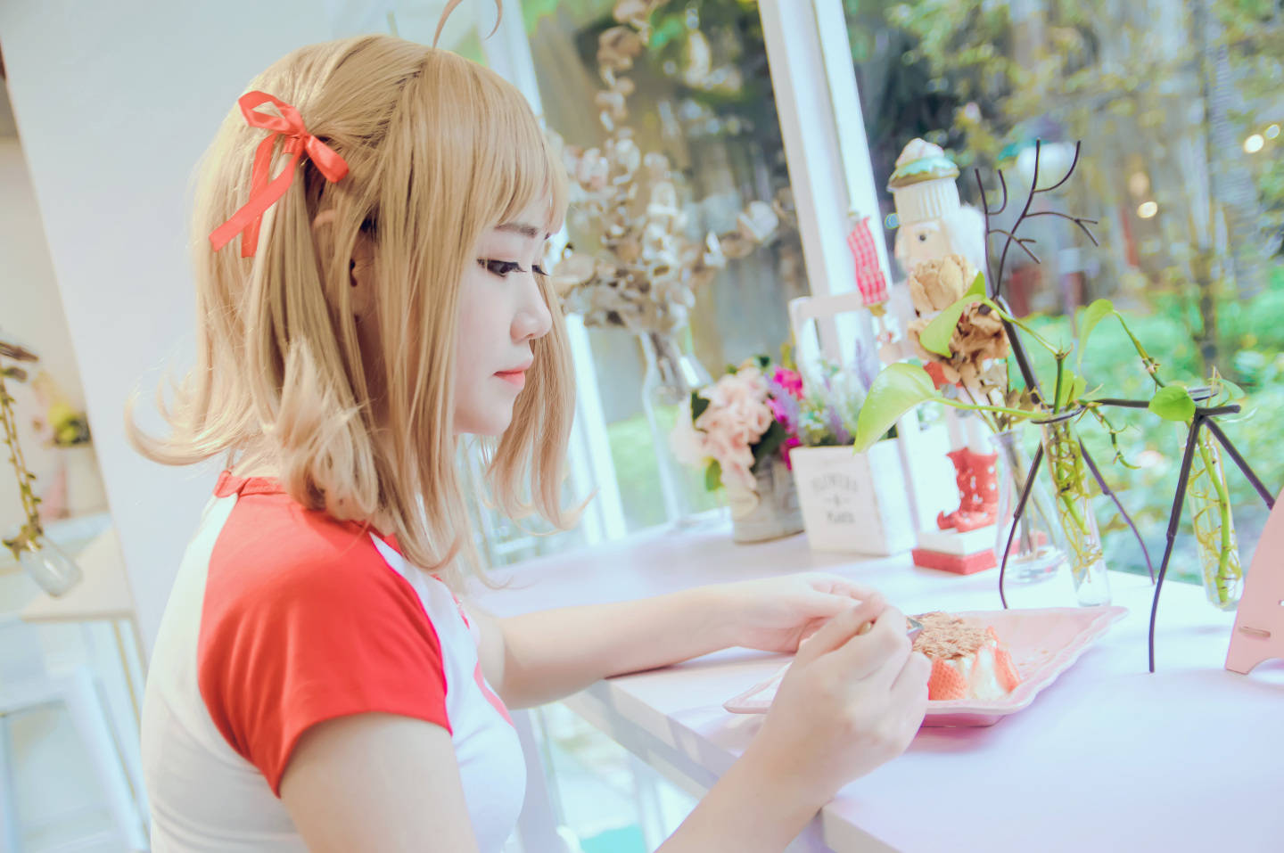 每日图鉴大赏,《人鱼的旋律》七海露亚私服cos,人鱼公主太美了