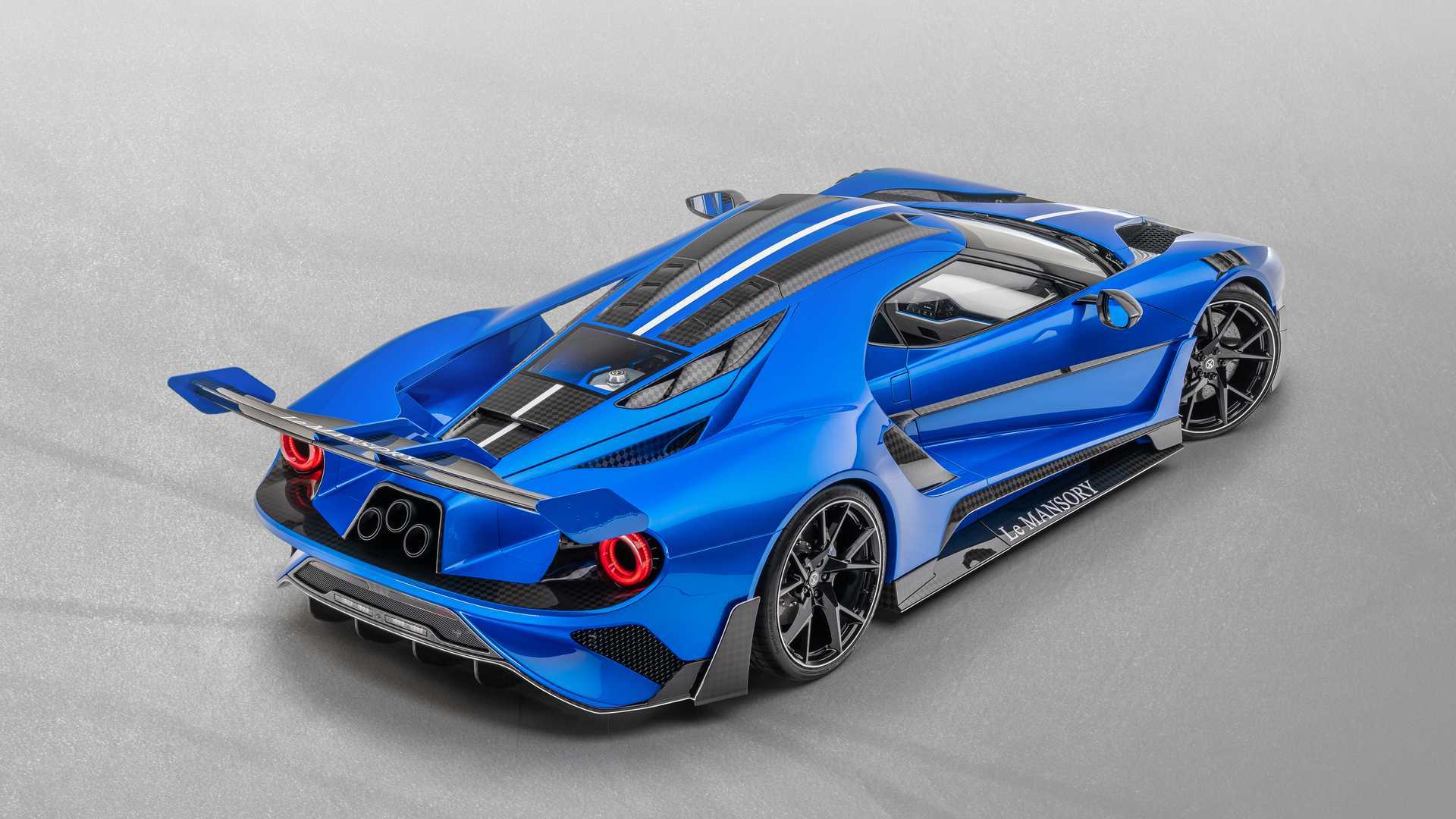 卖炭翁出手,超级跑车更战斗,mansory改装福特gt