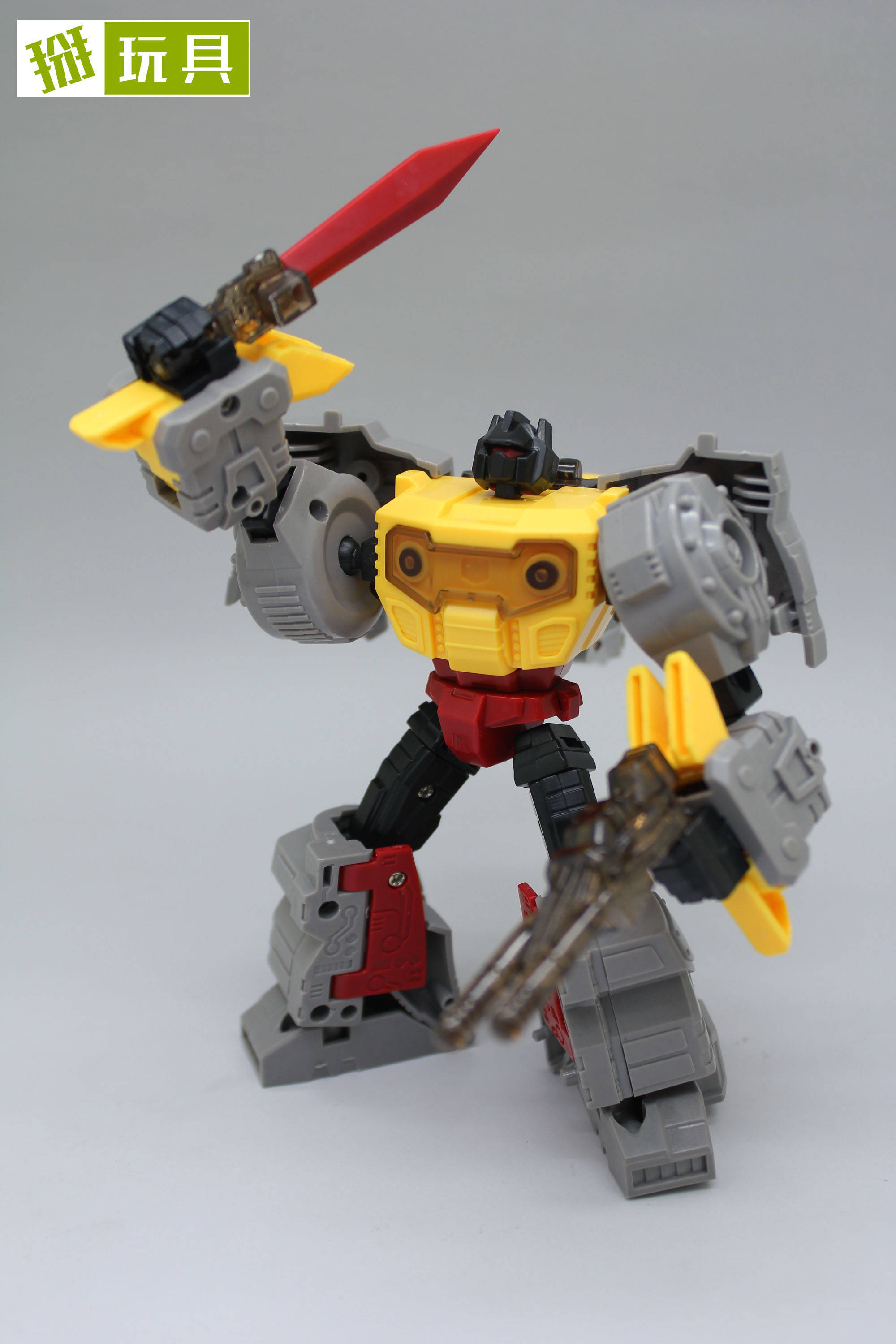 【掰玩具0430】变形金刚 拼装机器恐龙 钢锁