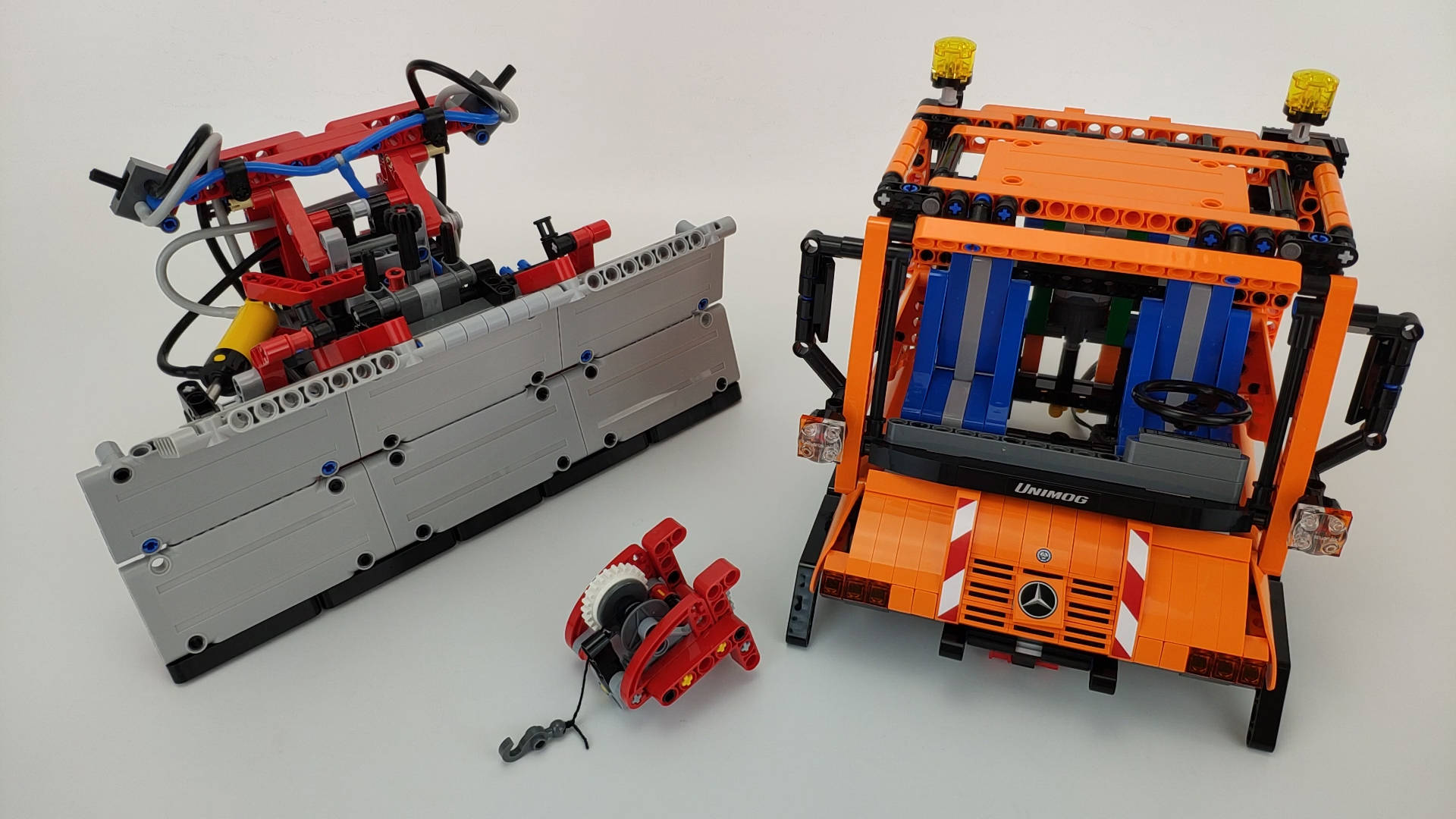 十年前的绝版套装乐高8110奔驰乌尼莫克机械传动之行走机构介绍