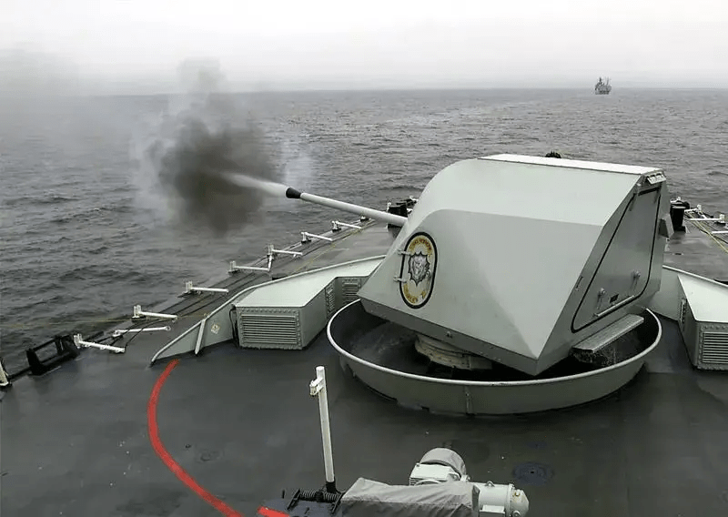 北欧小国的中口径舰炮,畅销多个国家,能与"奥托"76毫米炮媲美