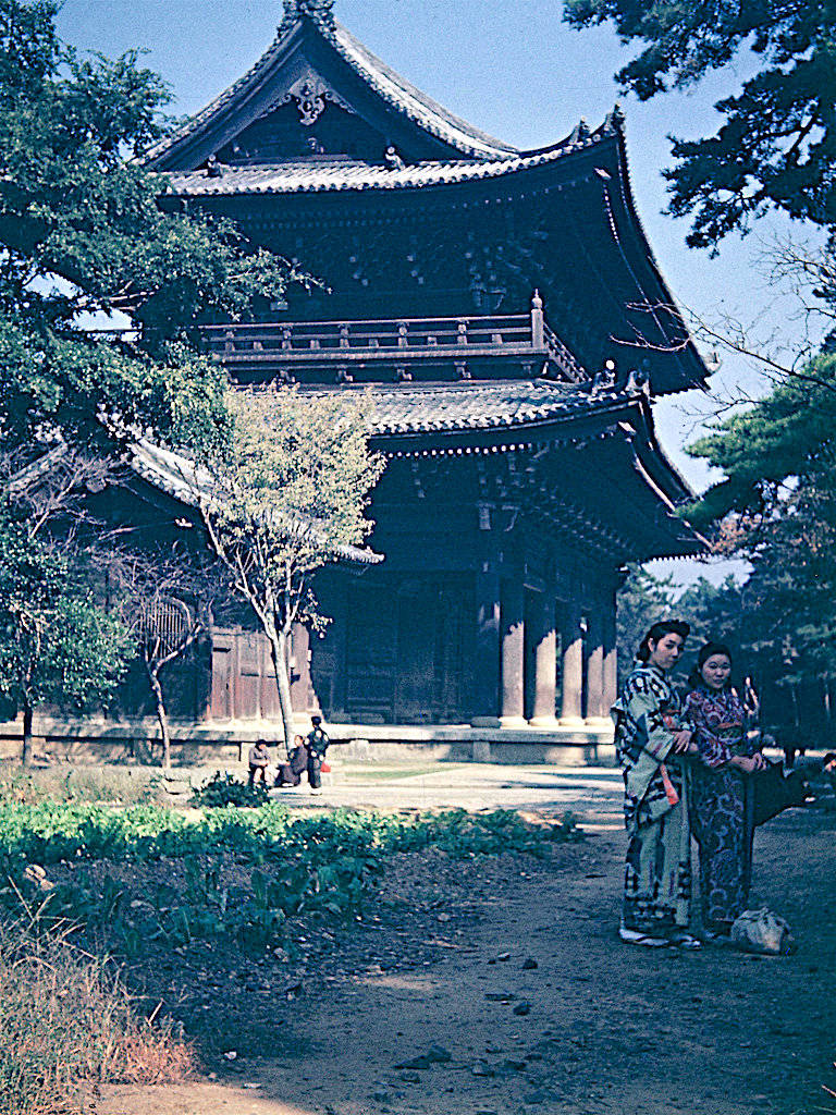 日本京都,1946年-1947年,老照片