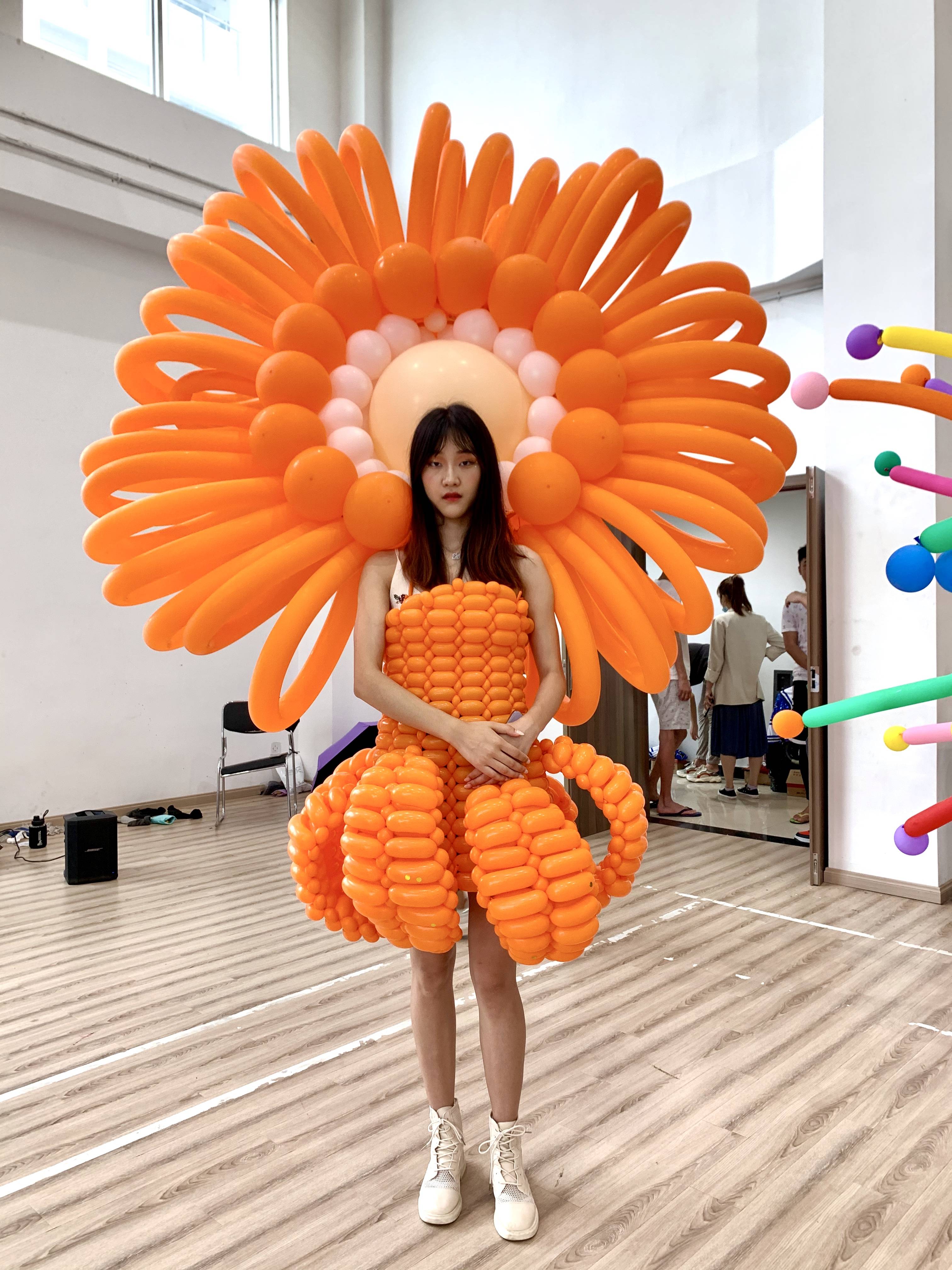 指尖艺术气球团队打造的南京玛雅海滩开业仪式的气球盛宴背后花絮气球