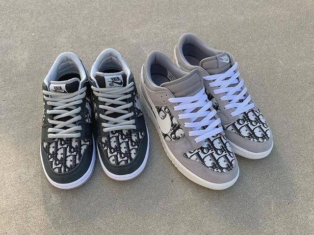 diorxnikedunklow联名曝光谁看了不说一句我想要呢