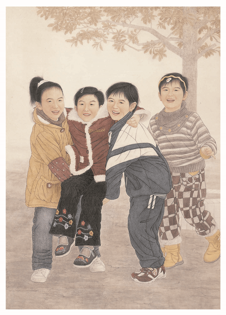 工笔画家李彦民作品赏析