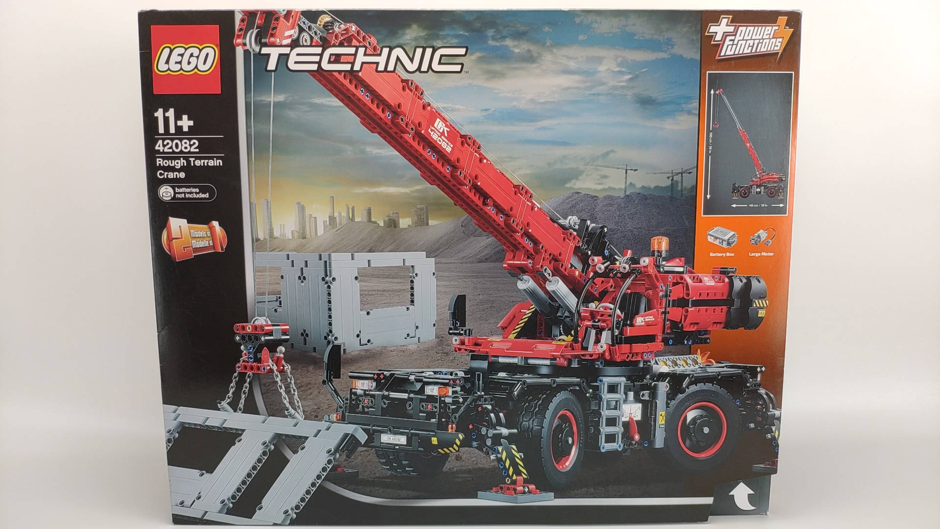 性价比最高的乐高科技套装乐高42082全地形起重机来看一看吧