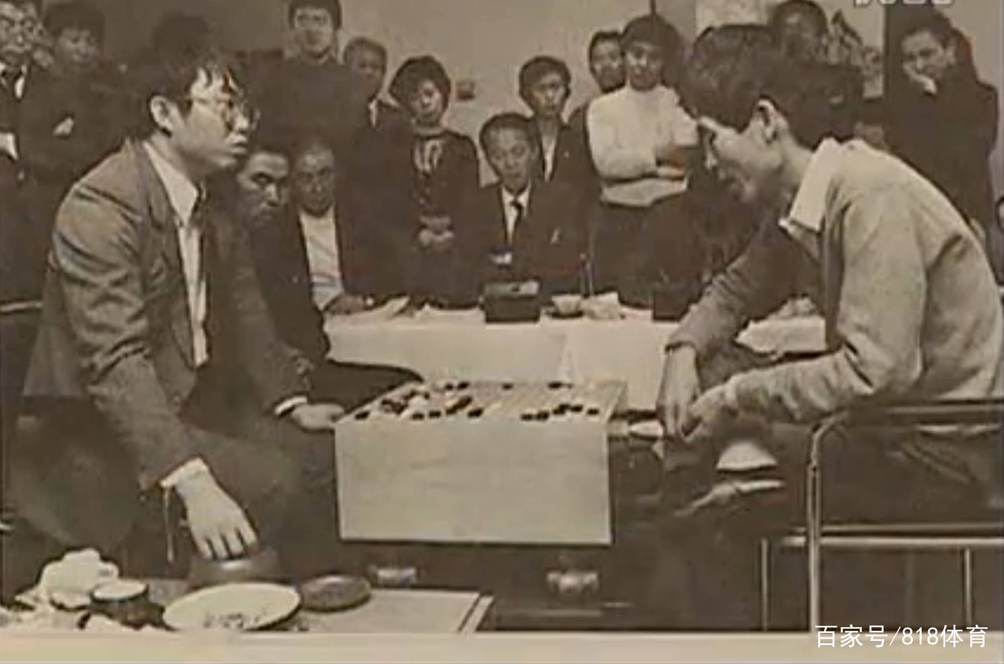 旅日围棋大师吴清源称赞聂卫平说"看你下棋,总是让人放心.