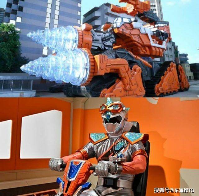 魔进战队:追加战士!魔进闪耀机器人曝光,魔进钻地机?