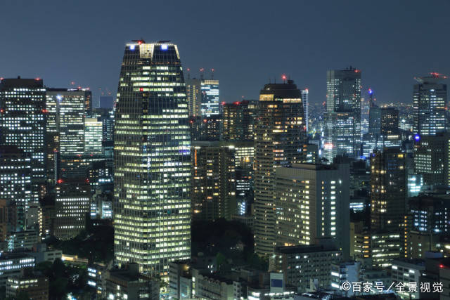 原创日本东京银座cbd世界三大繁华中心之一
