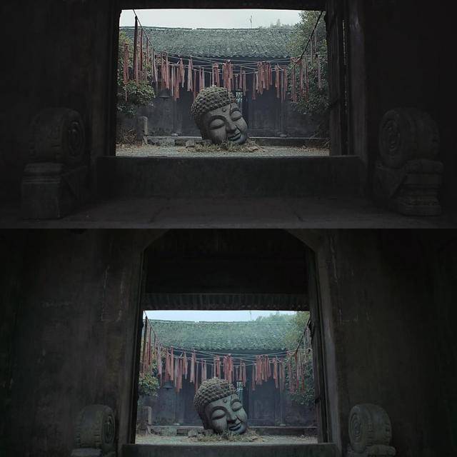 两季《河神》相同的场景,几乎一模一样的镜头